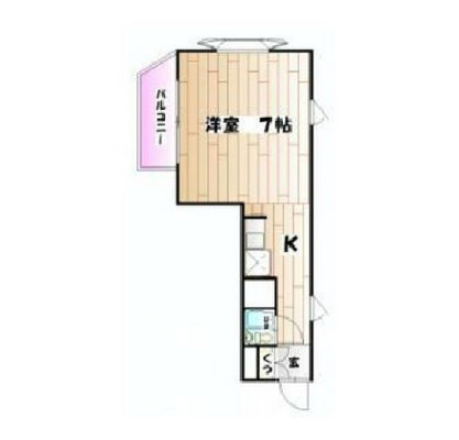 東京都渋谷区代々木１丁目 賃貸マンション 1K