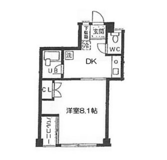 東京都渋谷区恵比寿４丁目 賃貸マンション 1DK
