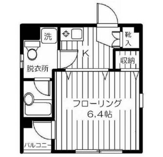 東京都渋谷区本町６丁目 賃貸マンション 1K