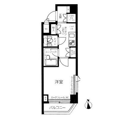 渋谷区賃貸マンション・1K