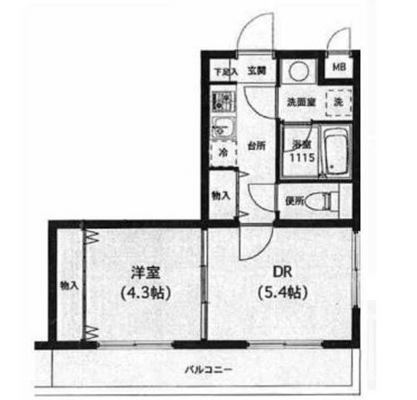渋谷区賃貸マンション・1DK
