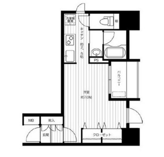 東京都渋谷区広尾１丁目 賃貸マンション 1K