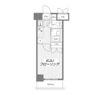 東京都渋谷区広尾１丁目 賃貸マンション 1K