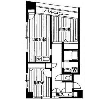 東京都渋谷区広尾５丁目 賃貸マンション 2LDK