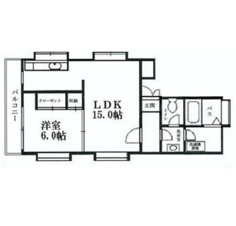 東京都渋谷区東３丁目 賃貸マンション 1LDK