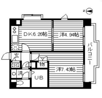 東京都渋谷区恵比寿南２丁目 賃貸マンション 2DK