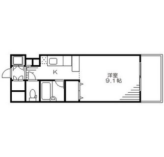 東京都渋谷区代々木２丁目 賃貸マンション 1K