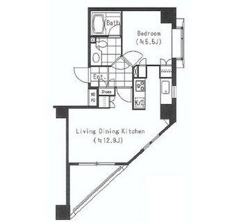 東京都渋谷区千駄ヶ谷３丁目 賃貸マンション 1LDK