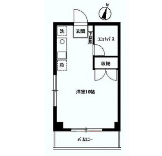 東京都渋谷区西原２丁目 賃貸マンション 1R