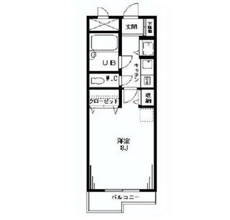 東京都渋谷区上原２丁目 賃貸マンション 1K