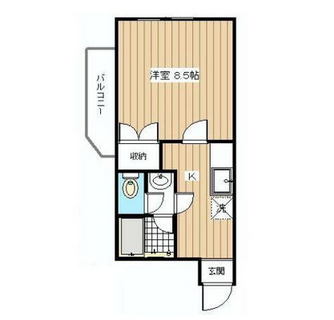 東京都渋谷区広尾３丁目 賃貸マンション 1K