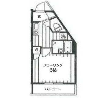 東京都渋谷区本町５丁目 賃貸マンション 1K