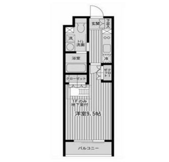 東京都渋谷区初台２丁目 賃貸マンション 1K