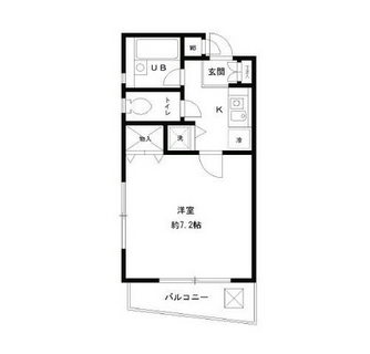 東京都渋谷区千駄ヶ谷１丁目 賃貸マンション 1K